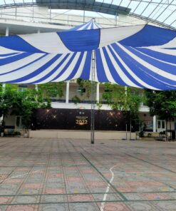 Dù che sự kiện sân trường học ở Kiêng Giang