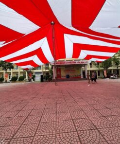 Dù che sự kiện sân trường học hình vuông
