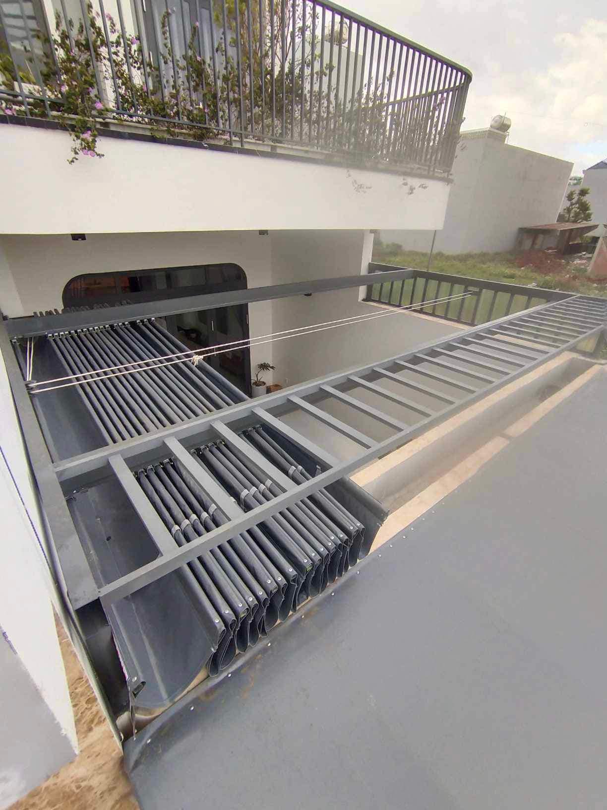 Mái xếp lượng sóng, bạt kéo di động ở Nhà Bè